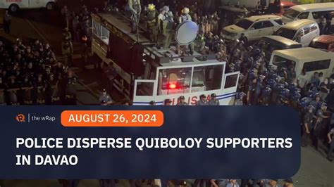 davao news today|Police disperse pro.